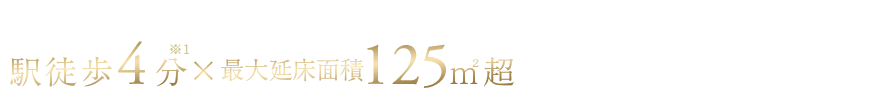 【2駅2路線アクセスで都心も横浜も快適通勤】駅徒歩4分(※1)×最大延床面積125㎡超のゆとりの都心型戸建。