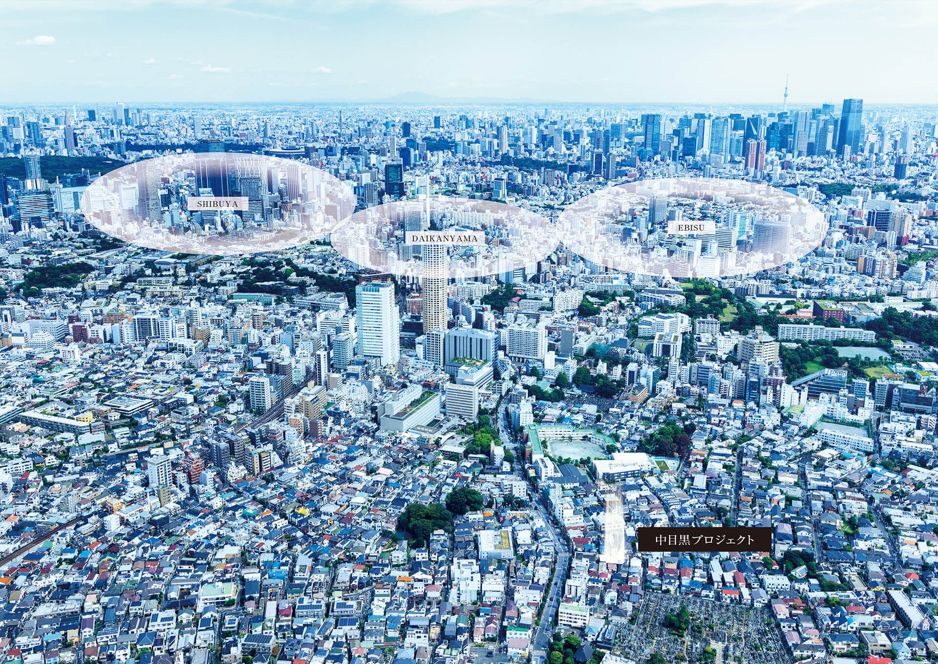 計画地周辺の航空写真