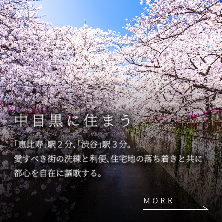 中目黒に住まう 