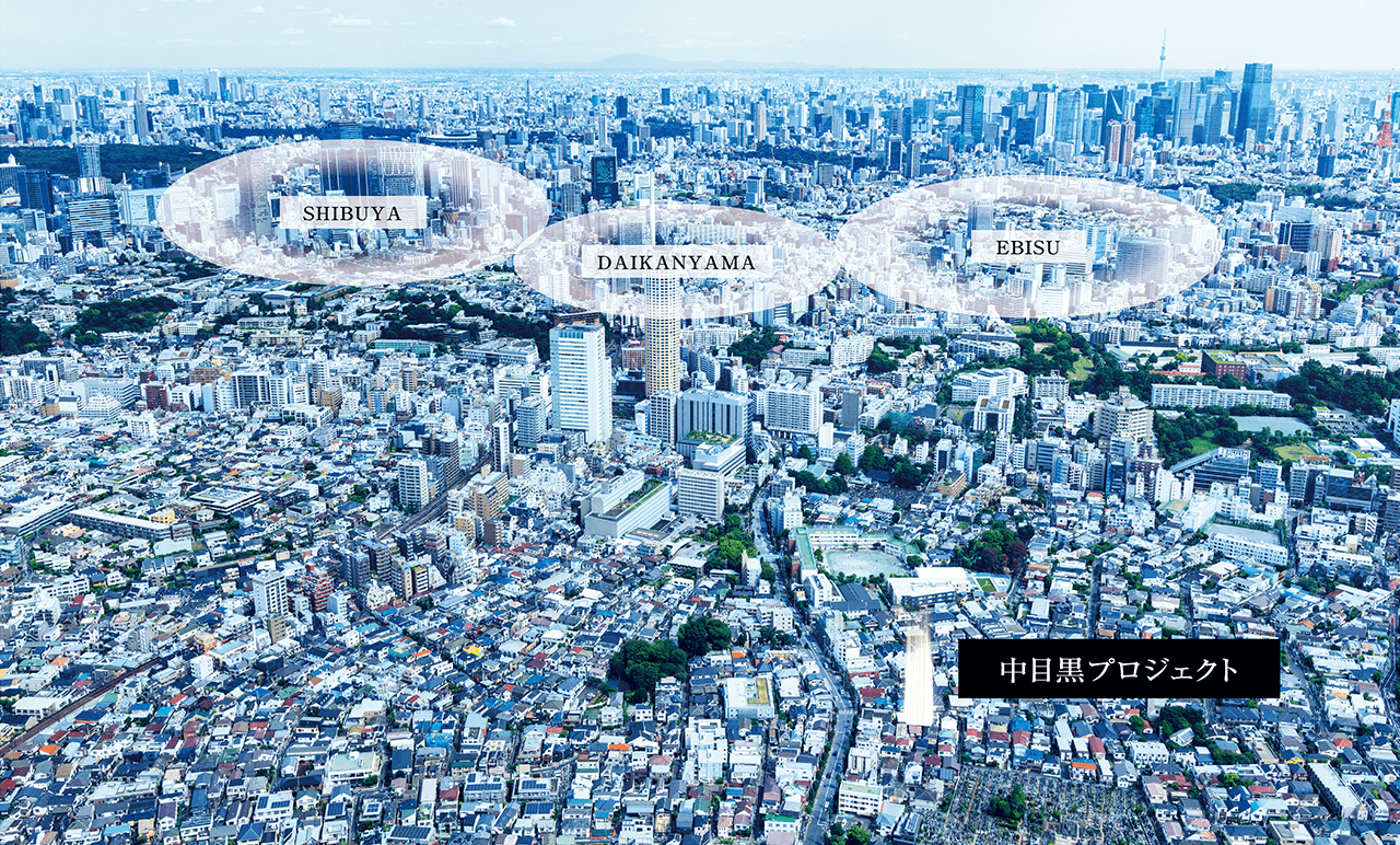 計画地周辺の航空写真