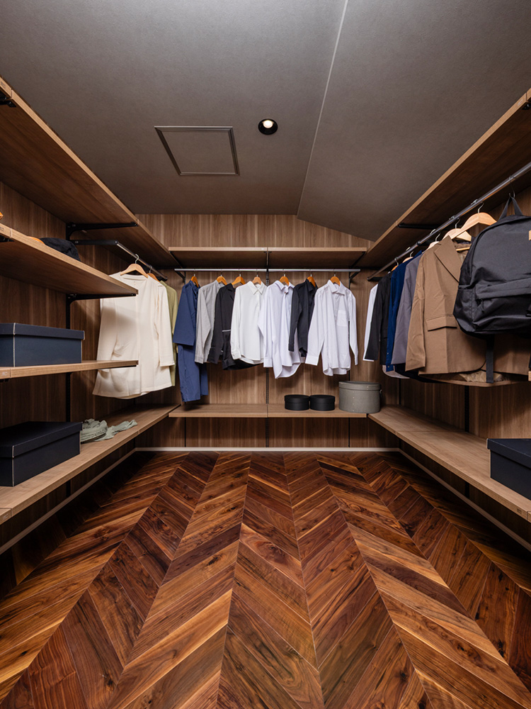 ウォークインクローゼット／STAGE1