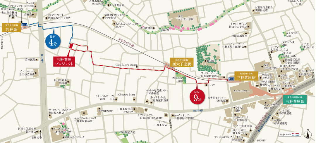現地案内図